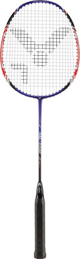 Victor Badmintonschläger AL3300 (98g, Schulsport, One-Peace-Optic) blau - besaitet -